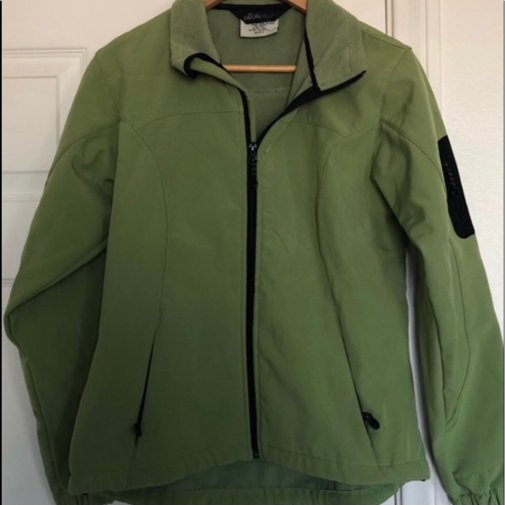Black Diamond mint green lightweight jacket